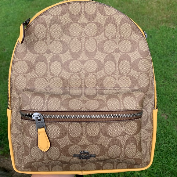 Coach Bags Coach Medium Charlie Backpack In Signature Canvas Poshmark